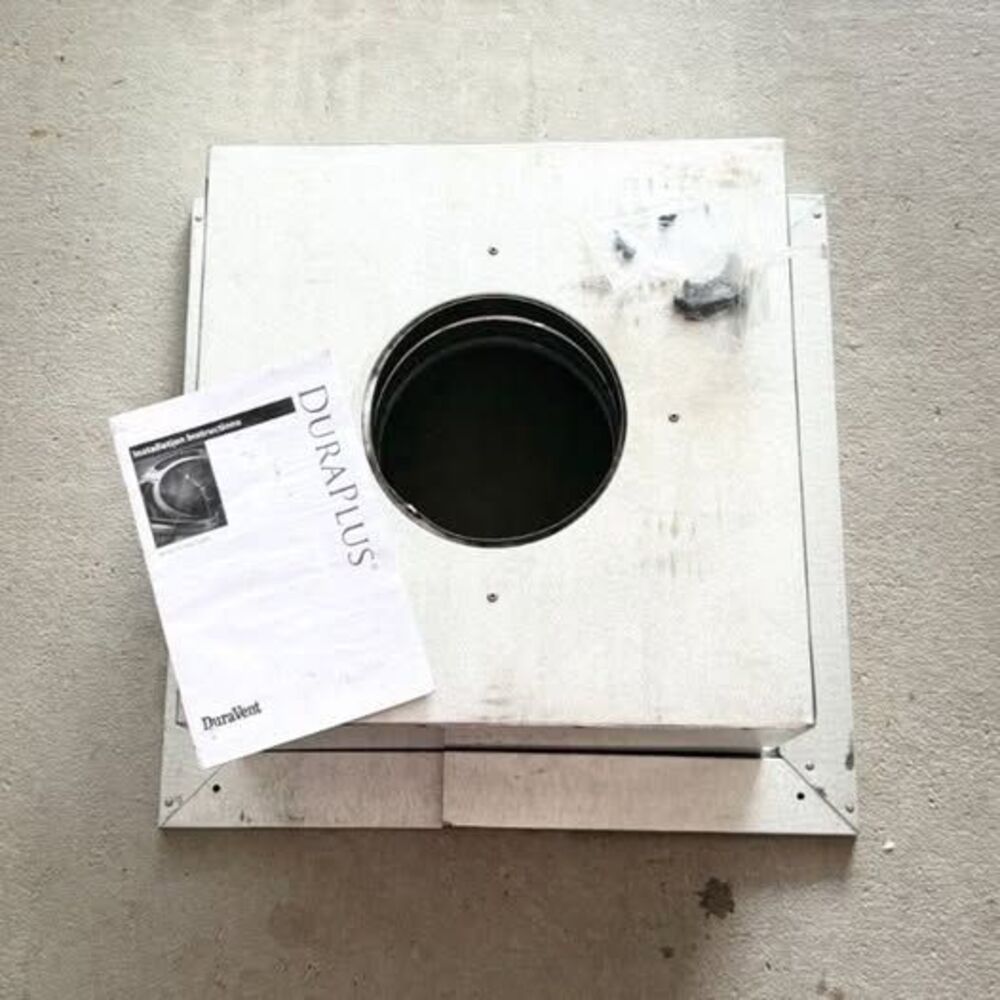 DuraVent Simpson 6DP-FCS DuraPlus 6" Flat Ceiling Chimney Support Box